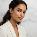 Personalized Monogram Pendant Earrings