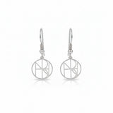 Personalized Monogram Pendant Earrings